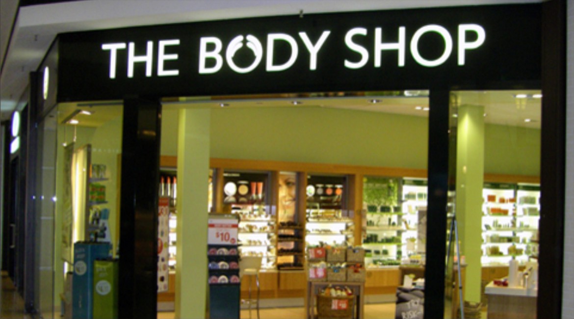 Sign Works || THE BODY SHOP